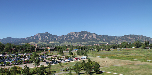 View from the hospital room